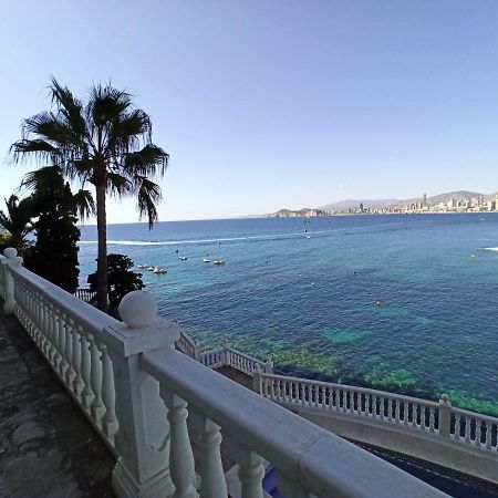 Estudio Primera Linea Con Acceso Privado Al Mar Benidorm Ngoại thất bức ảnh