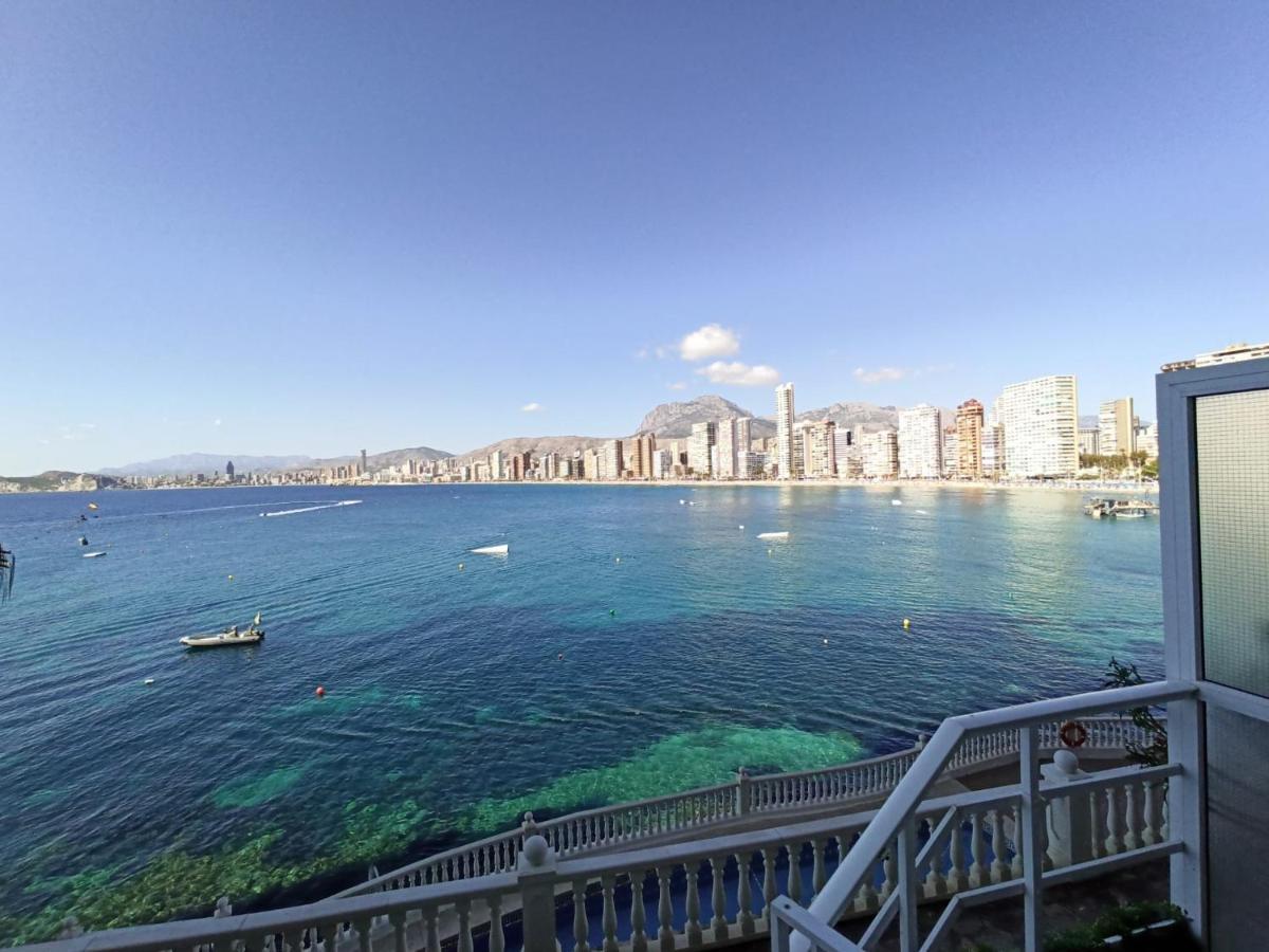 Estudio Primera Linea Con Acceso Privado Al Mar Benidorm Ngoại thất bức ảnh